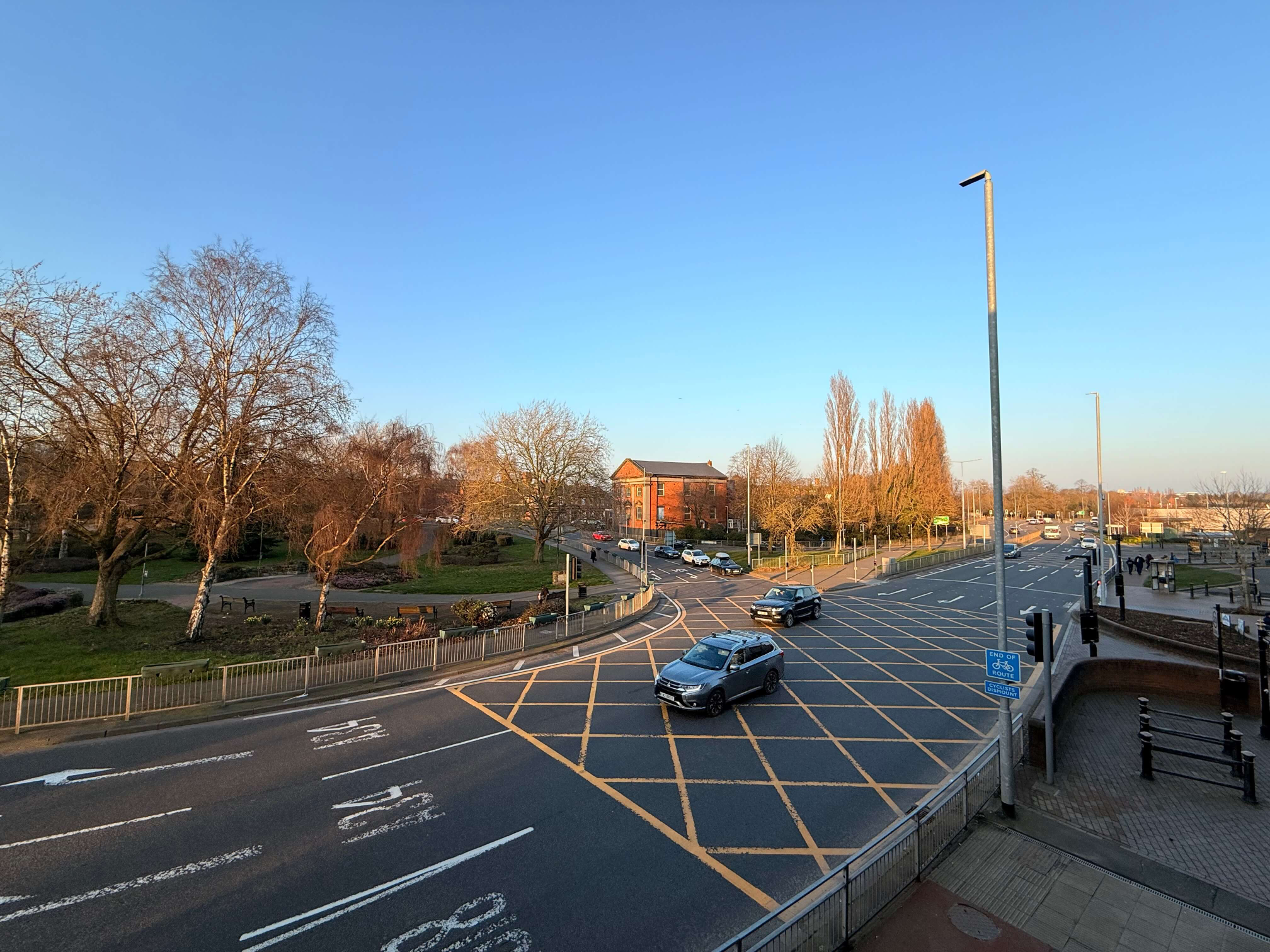 Interior view from the gym area at Elements Health Hub